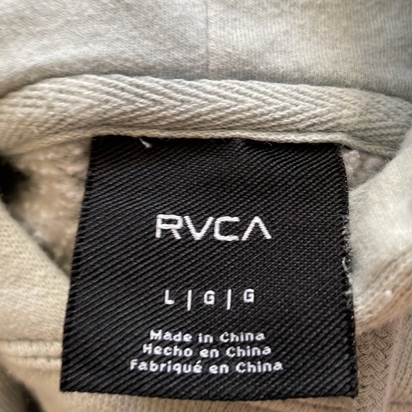 Rvca Hoodie Size Large - Picture 10 of 12